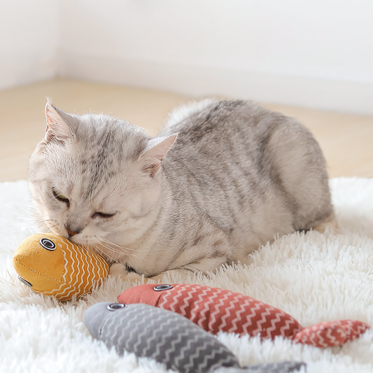 Linen Fish Toy