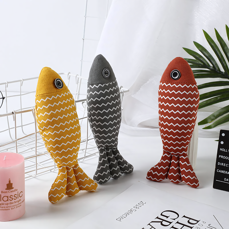 Linen Fish Toy